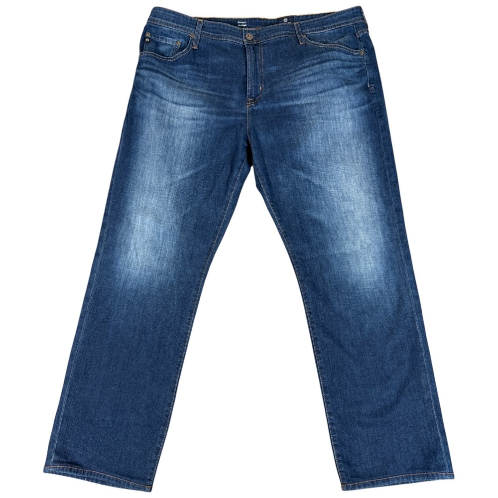 AG Adriano Goldschmied Everett Slim Straight Jeans Men 40x32 (41x32) Blue Casual